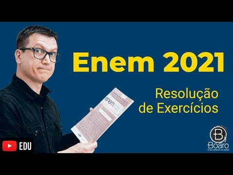 Thumbnail da aula: ENEM 2021- RESOLUÇÃO dos EXERCÍCIOS - Carros elétricos estão cada vez mais baratos, no entanto,
