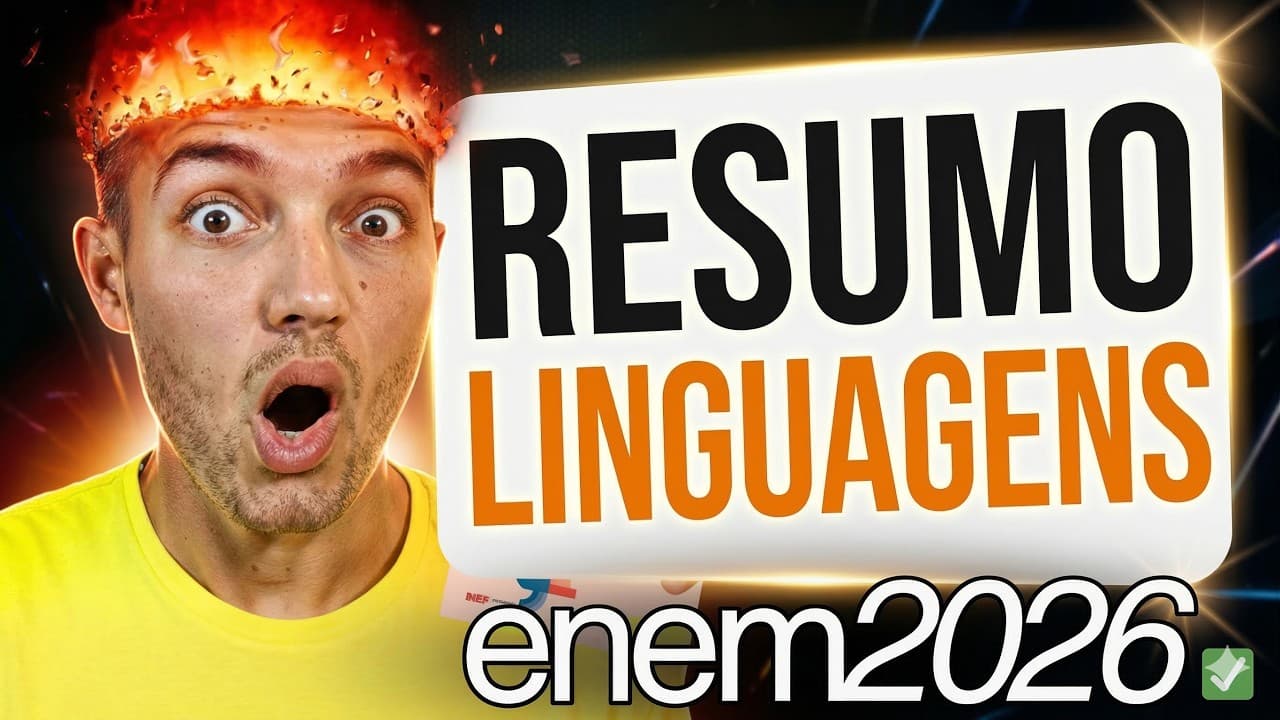 Thumbnail: ESTRATÉGIAS para RESOLVER QUESTÕES DE LINGUAGENS do ENEM 2025