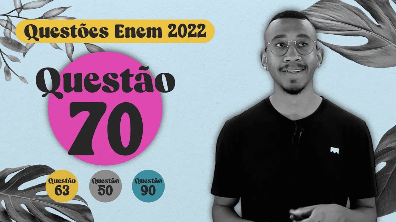 Thumbnail: ENEM 2022 | Conceitos de história e cultura | Questão 70