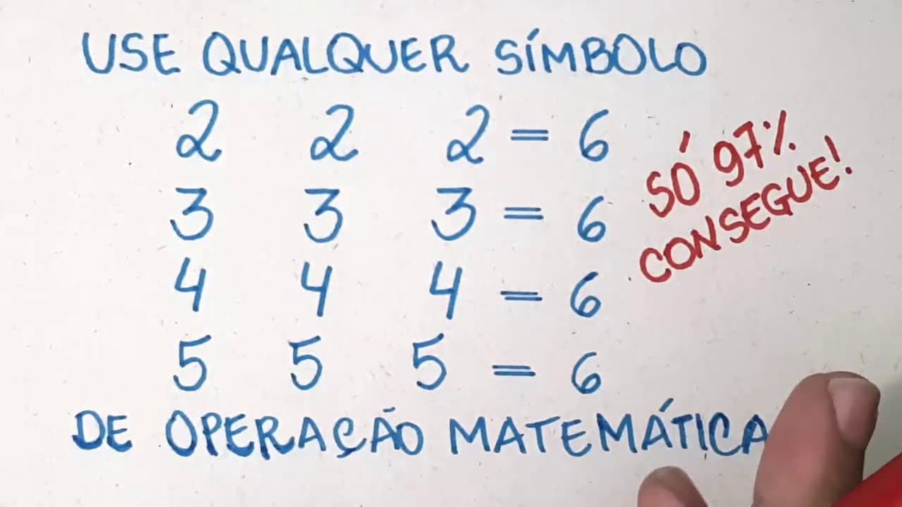 Thumbnail: 🔥 HELP MATEMÁTICA BÁSICA - Desafio do SEIS - #108