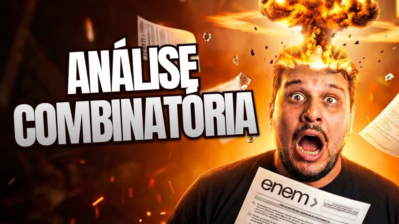 Thumbnail: Nunca mais erre análise combinatória