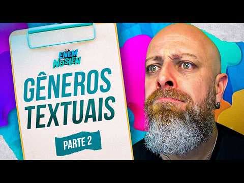 Thumbnail da aula: Enem | Exercícios sobre Gêneros Textuais - Aula2 [Professor Noslen] #professornoslen #enem