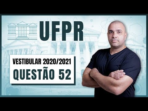 Thumbnail da aula: [UFPR 2020 - Q52 1ª Fase] Para manter uma atmosfera saudável em ambientes totalmente fechados, como