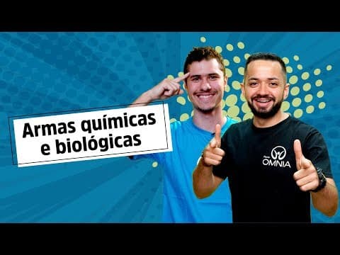 Thumbnail da aula: Armas químicas e biológicas  - Brasil Escola