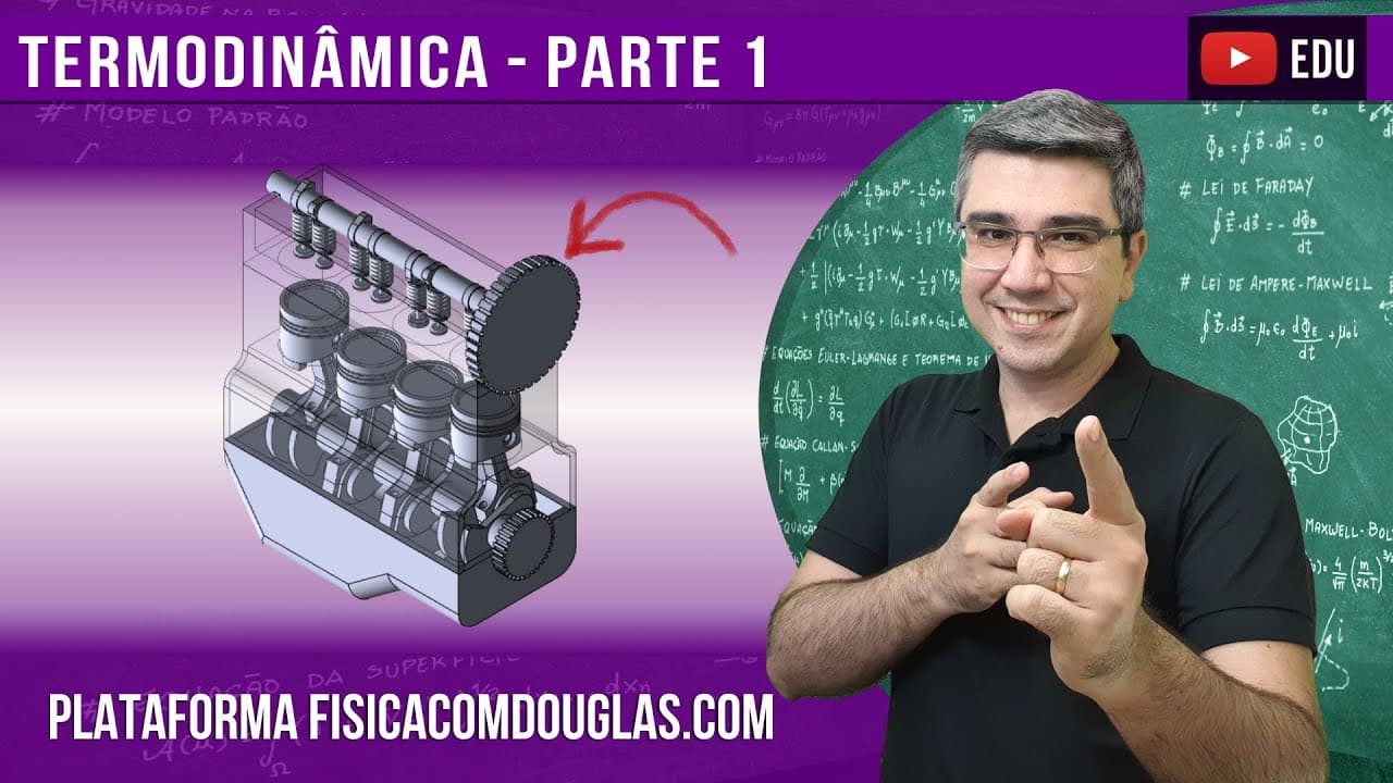 Thumbnail: Termodinâmica (parte 1) - Primeira lei da Termodinâmica