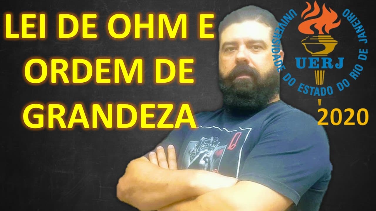 Thumbnail: UERJ 2020 | Q2_36 - Você sabe calcular ordem de grandeza? Aposto que não!