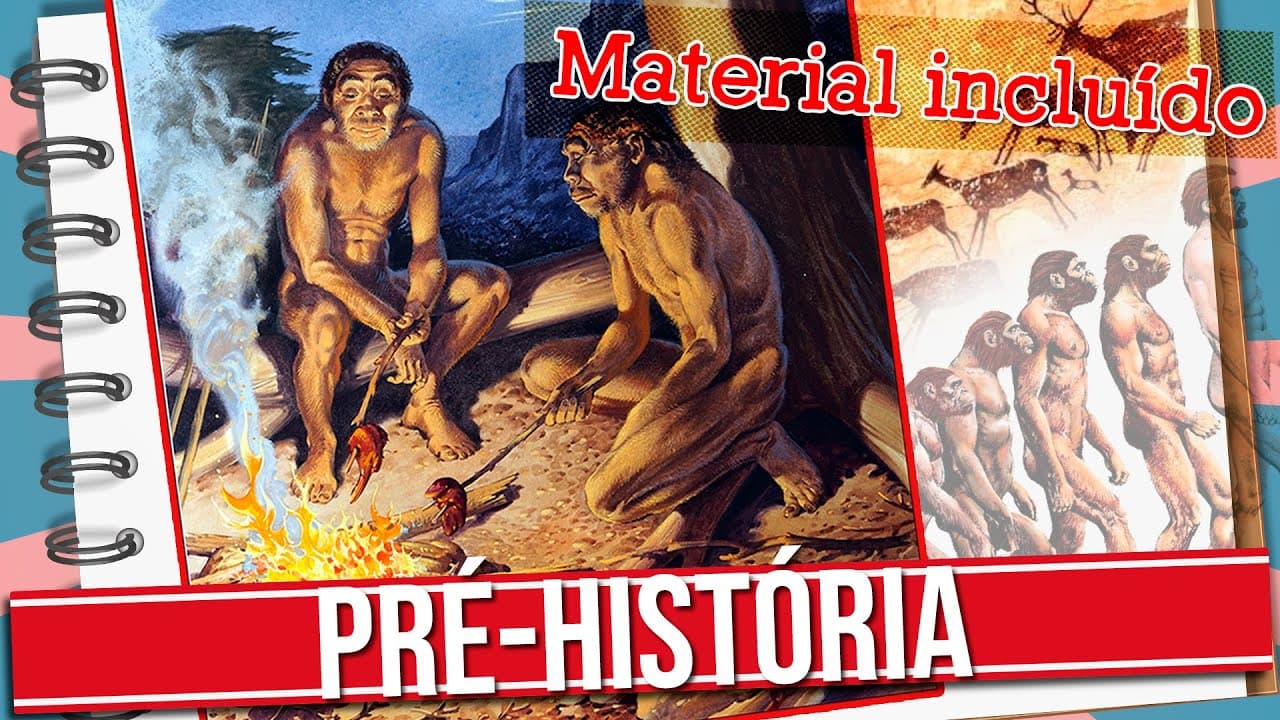 Thumbnail: TUDO O QUE VOCÊ PRECISA SABER SOBRE A PRÉ-HISTÓRIA