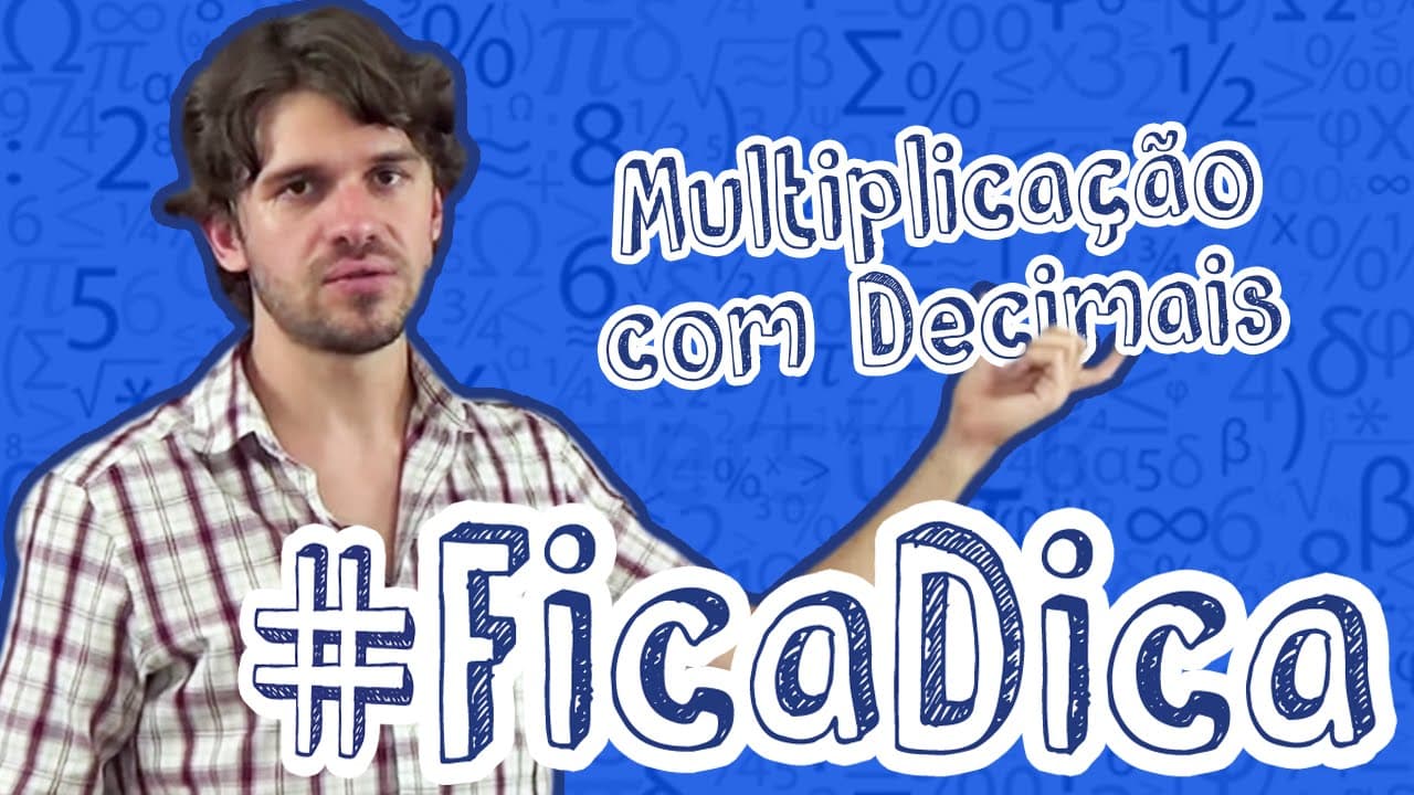 Thumbnail: #FicaDica - Multiplicação com Decimais