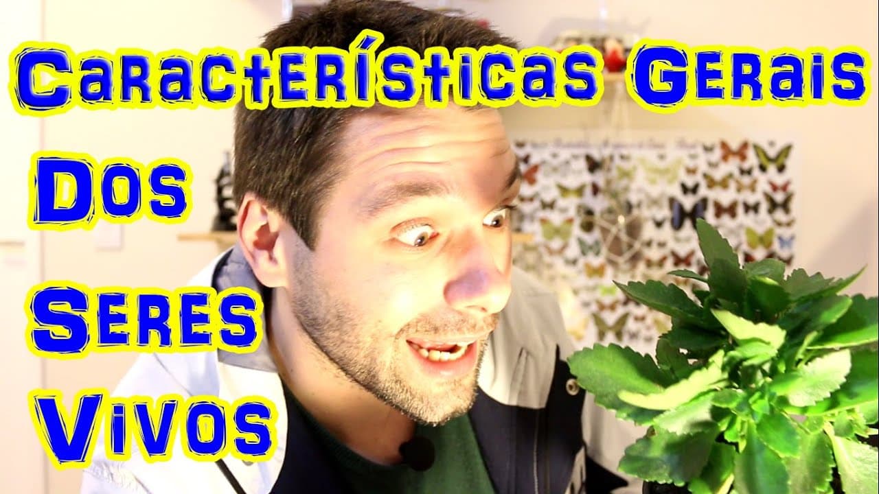 Thumbnail: Características Gerais dos Seres Vivos - Prof. Samuel Cunha