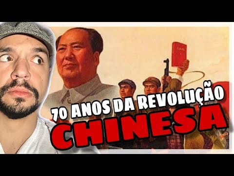 Thumbnail da aula: 70 anos da Revolução Chinesa! Entenda a ascensão da China | Ricardo Marcílio
