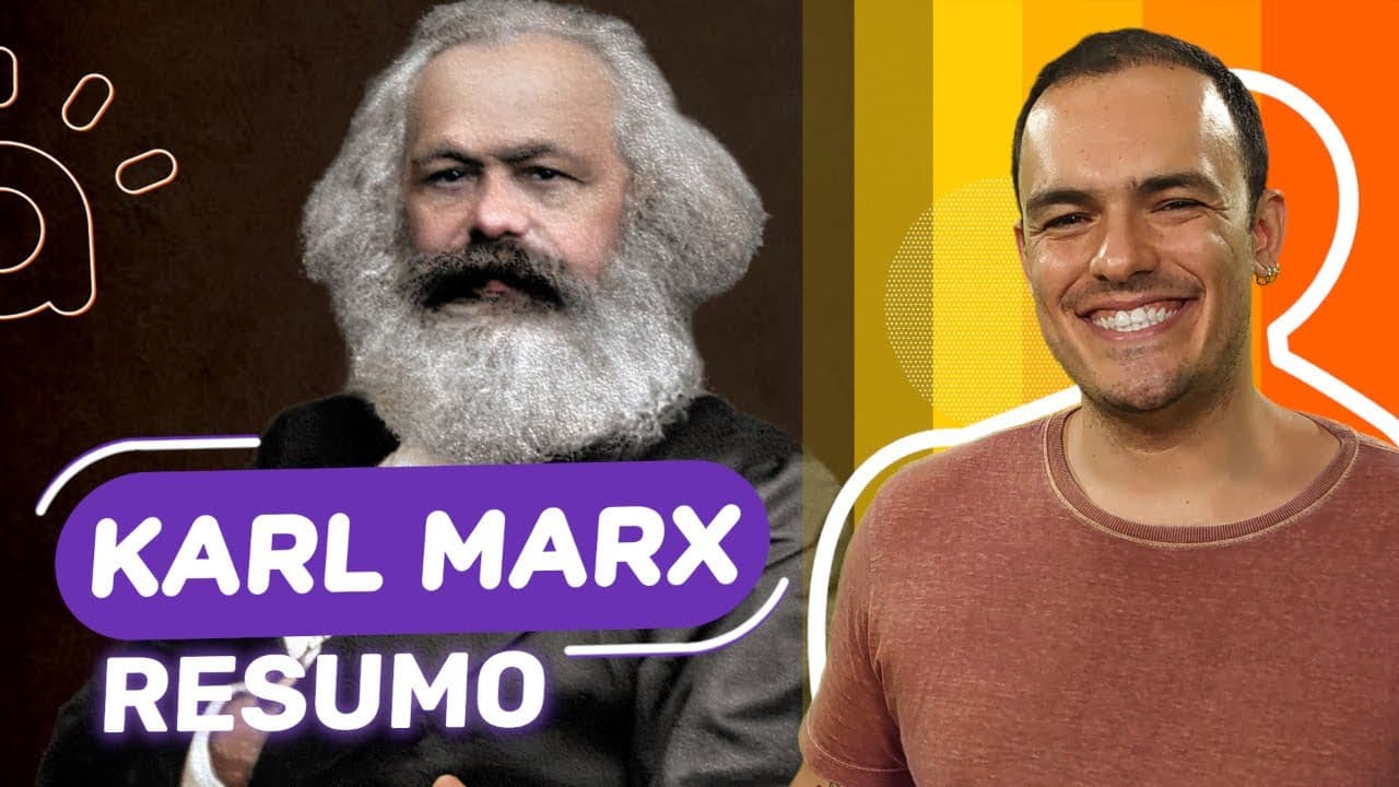 Thumbnail: Karl Marx | Resumo Completo