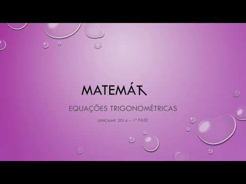 Thumbnail da aula: UNICAMP 2014 [1ª Fase - Matemática] - (Q 42 - ver. T/Y)