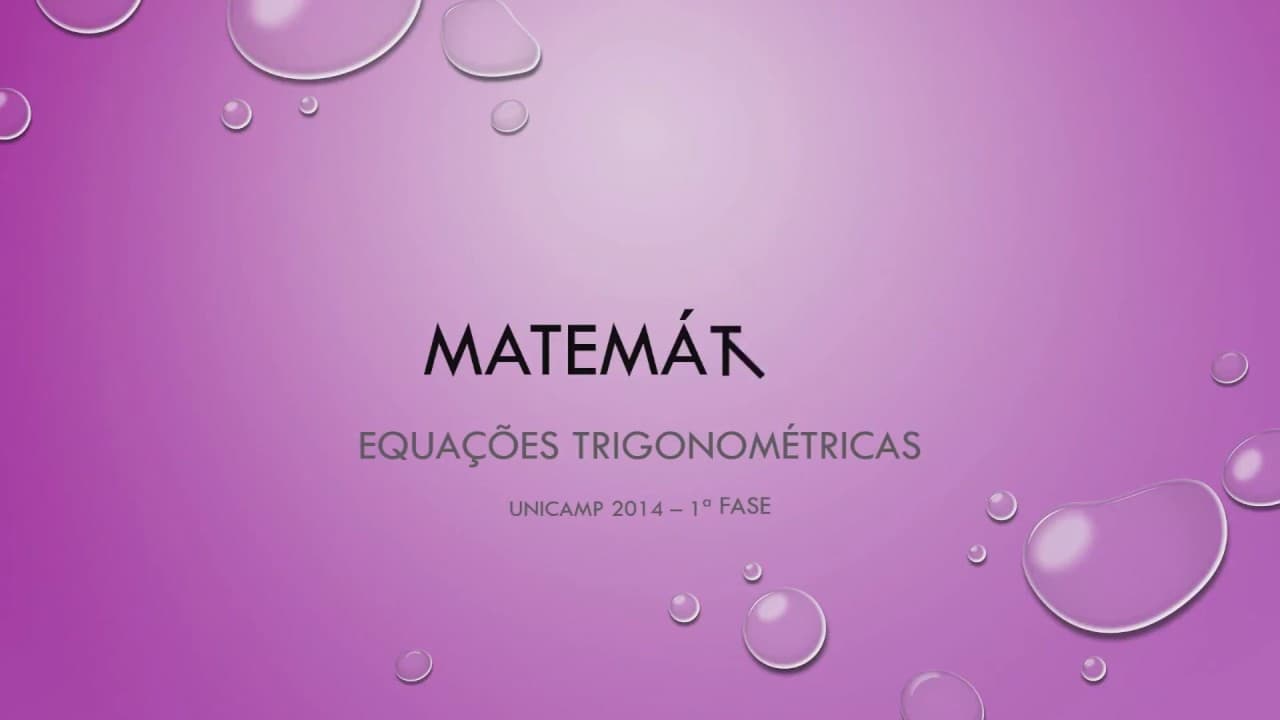 Thumbnail: UNICAMP 2014 [1ª Fase - Matemática] - (Q 42 - ver. T/Y)