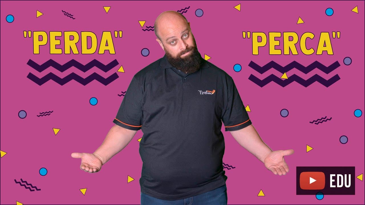 Thumbnail: “Perda” ou “perca”? - Prof. Noslen explica!