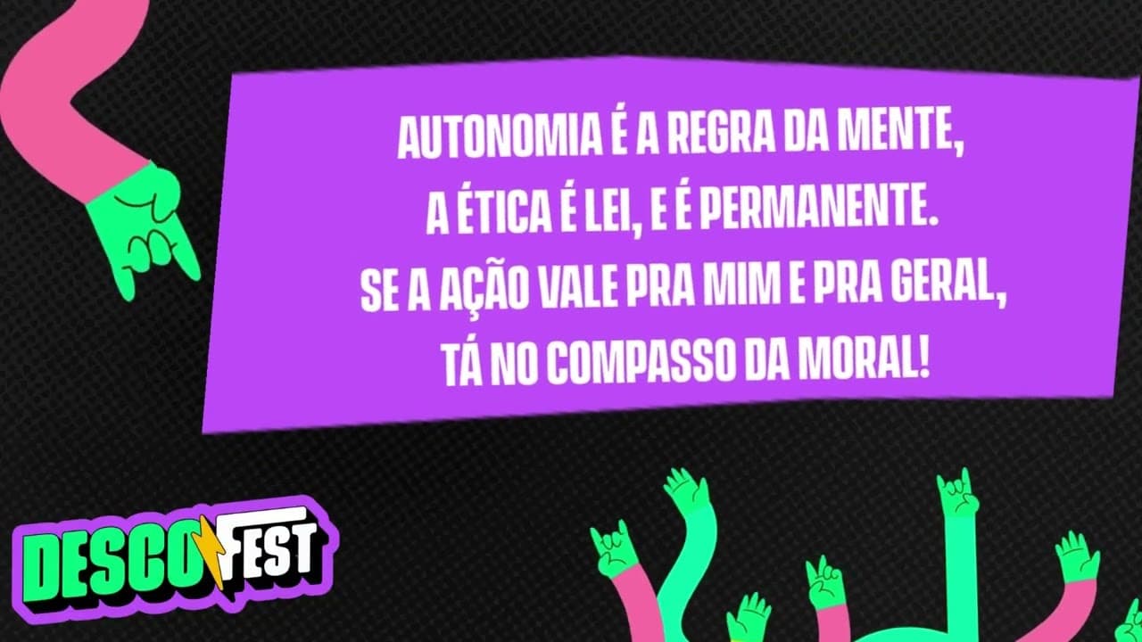 Thumbnail: Immanuel Kant | DescoFest Enem 2025
