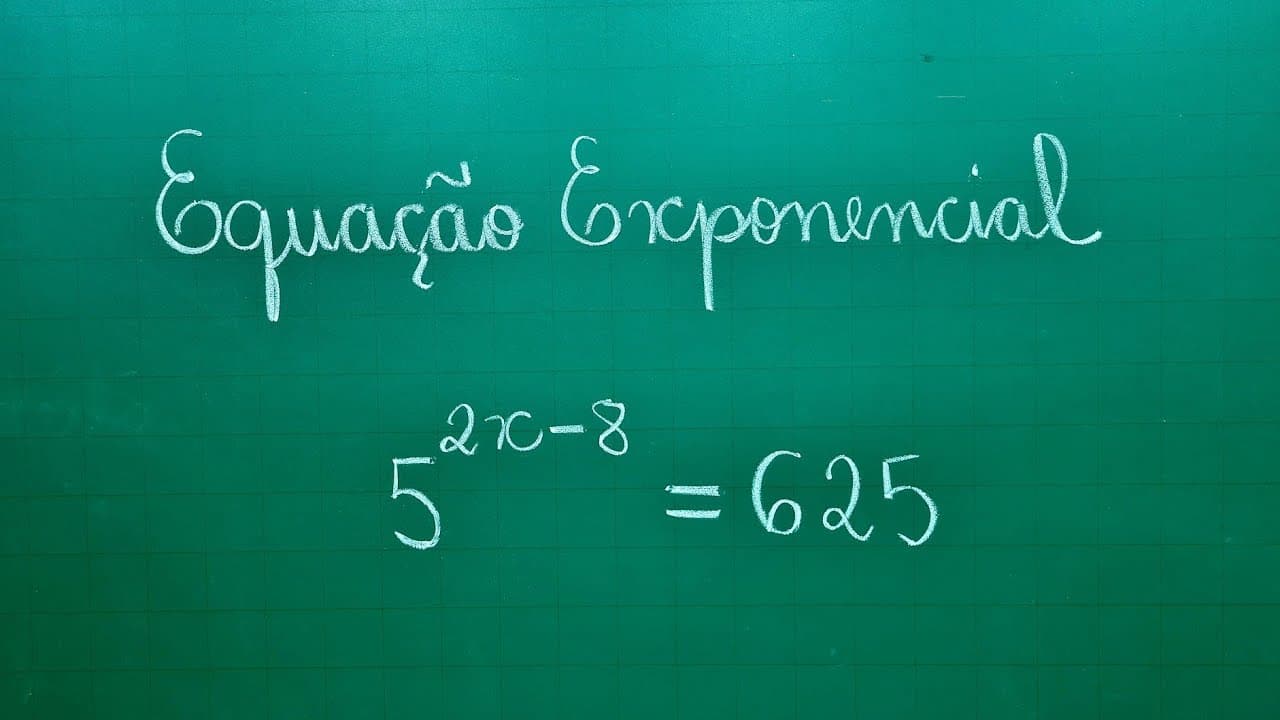 Thumbnail: EQUAÇÃO EXPONENCIAL - Professora Angela Matemática