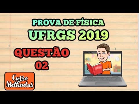 Thumbnail da aula: Questão 02 de 2019 da prova de física UFRGS - Na figura abaixo duas forças de intensidade Fa = 20 N