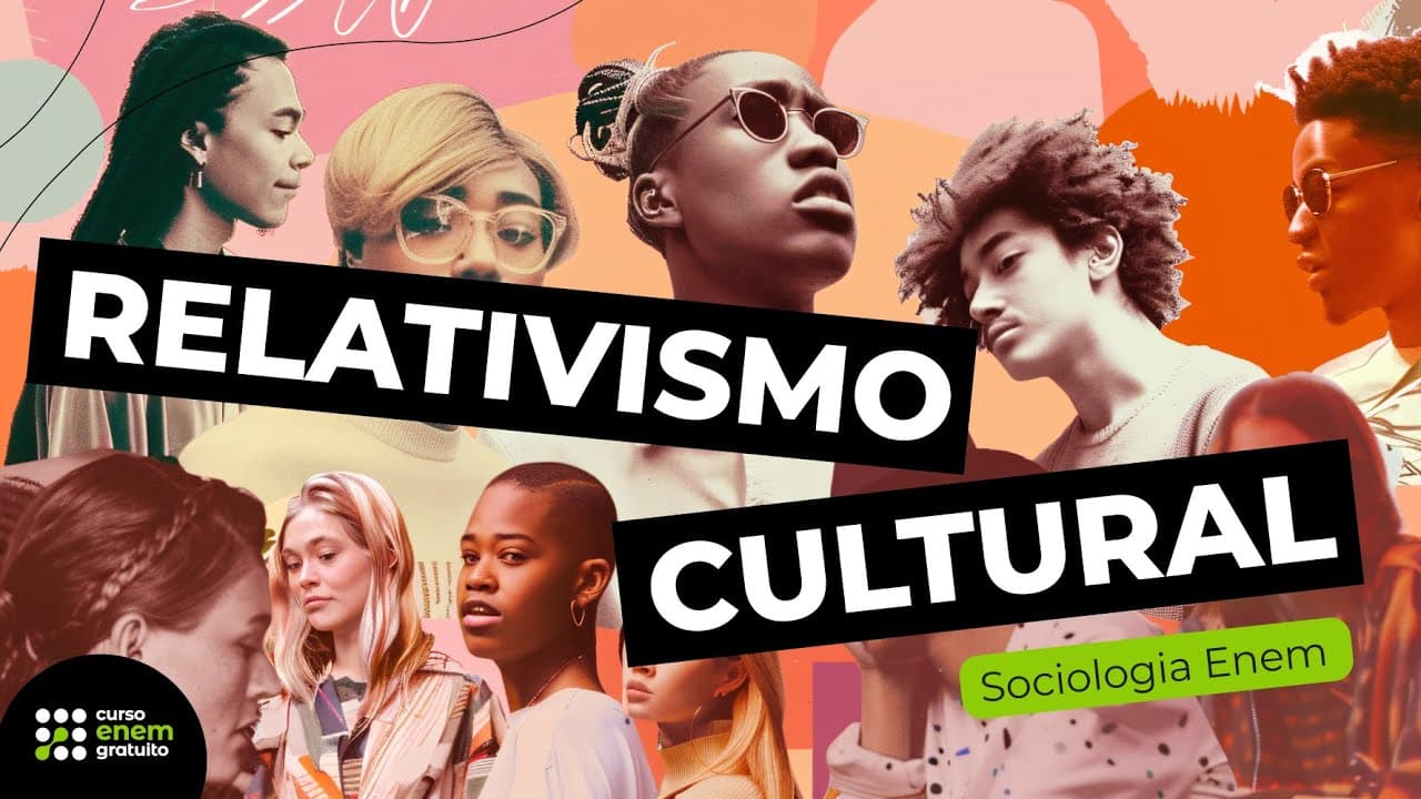 Thumbnail: COMO ESTUDAR RELATIVISMO CULTURAL | Sociologia para o Enem | Fábio Pereira