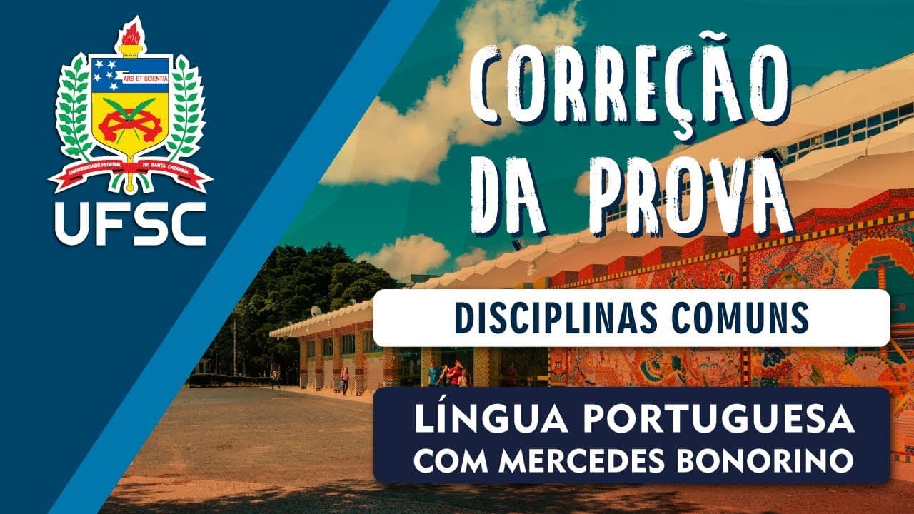 Thumbnail: Concurso UFSC - Português (Disciplinas Comuns)