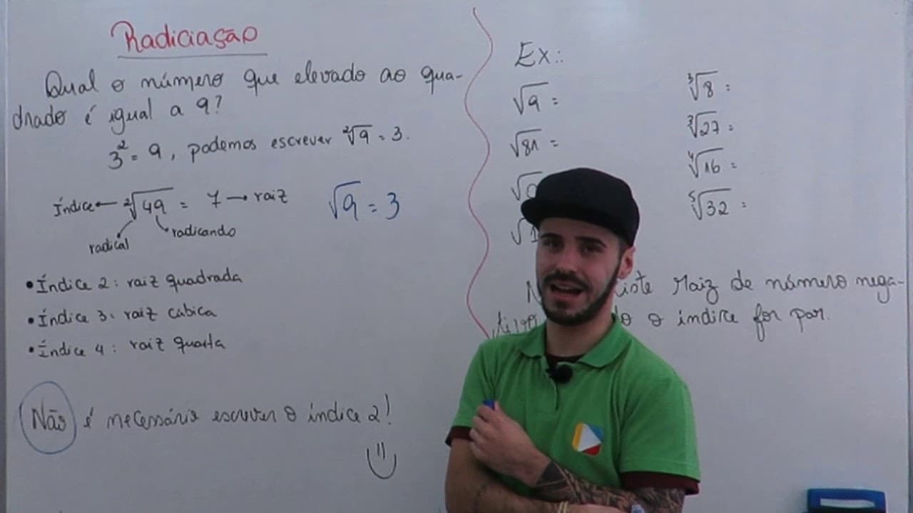 Thumbnail: Matemática - Radiciação