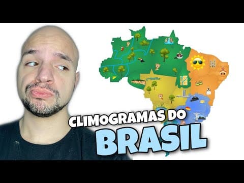 Thumbnail da aula: Climas do Brasil (Climogramas) | Ricardo Marcílio