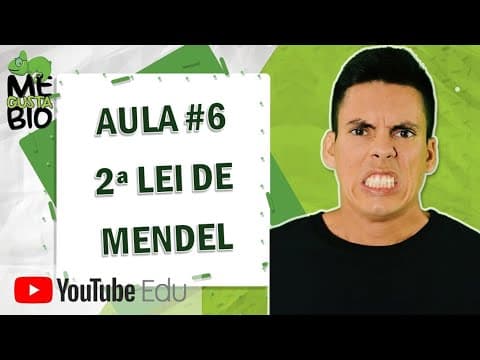 Thumbnail da aula: Segunda Lei de Mendel (2ª Lei de Mendel - Me Gusta Bio)
