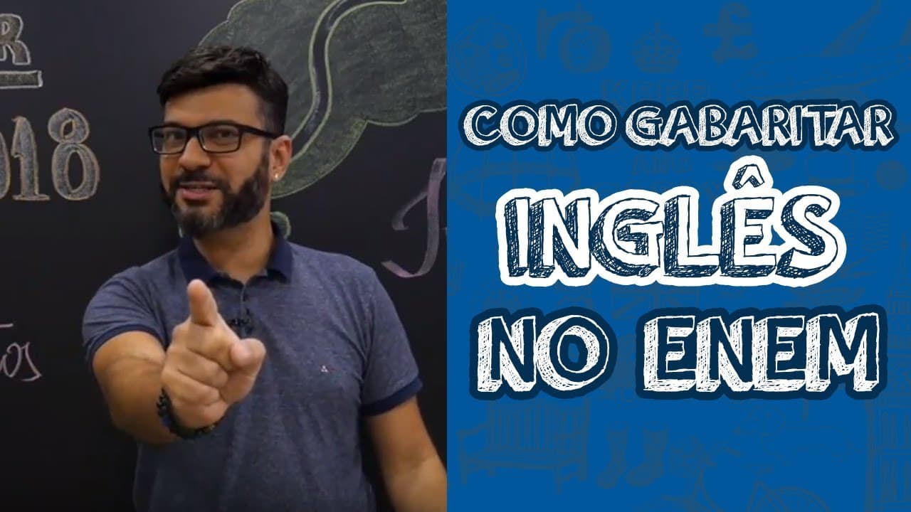 Thumbnail: HOW TO GET A GREAT SCORE IN ENGLISH ON THE ENEM?