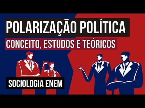Thumbnail da aula: POLARIZAÇÃO POLÍTICA: conceito, estudos e teóricos | Sociologia para o Enem | Fábio Luís Pereira