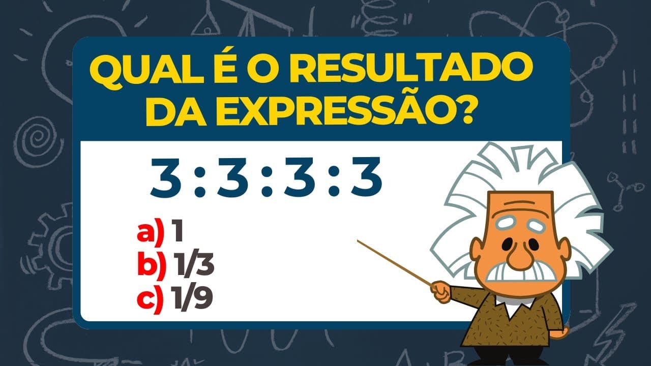 Thumbnail: 🤯😱 VOCÊ ESTÁ RESOLVENDO NA ORDEM ERRADA!!  Matemática básica todo dia.📚🚀