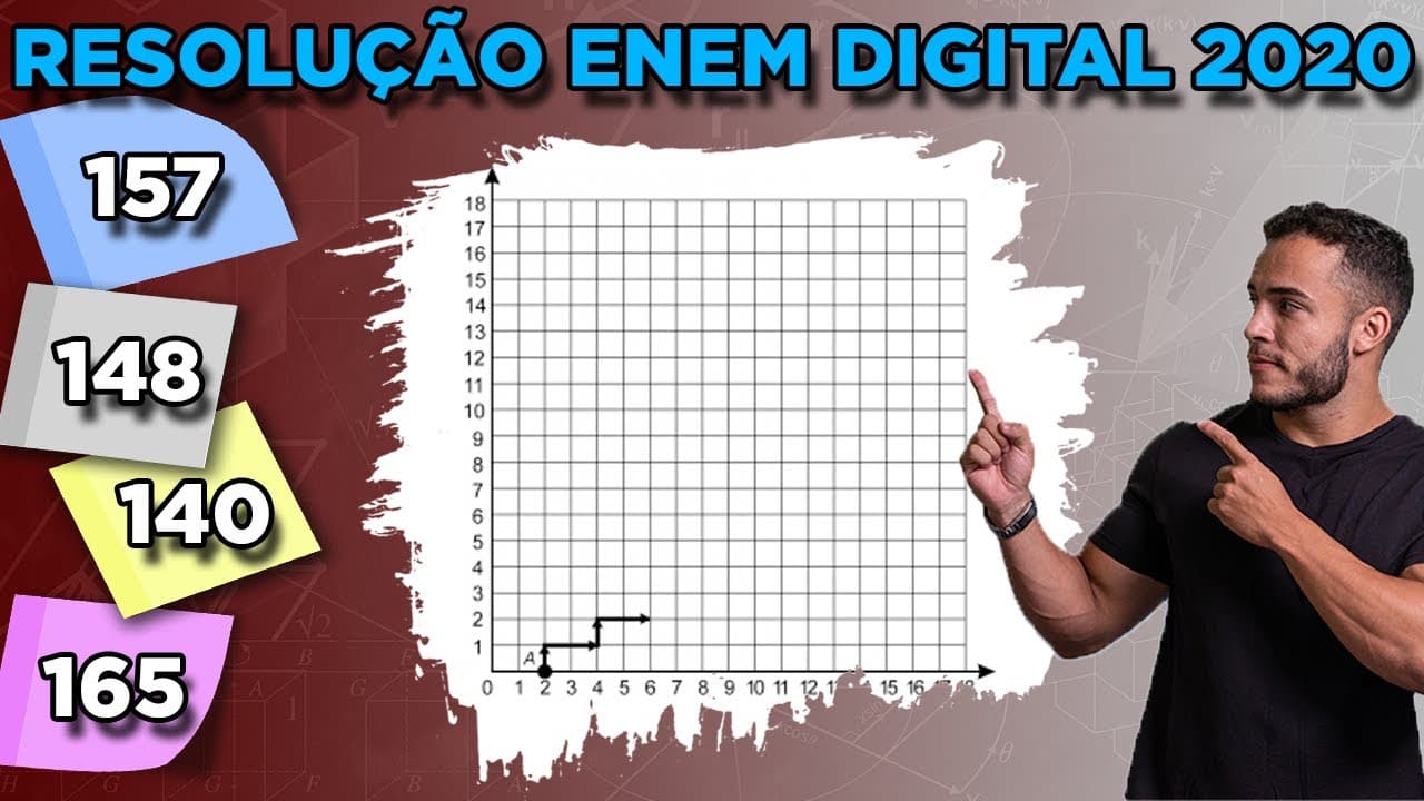 Thumbnail: 🟢 Questão 157 - Caderno Azul | Função do 1º Grau | MATEMÁTICA ENEM DIGITAL 2020