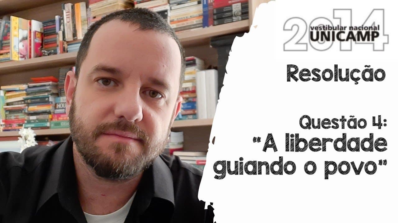 Thumbnail: Unicamp 2014 - Q4 A Liberdade Guiando o Povo (Resolução)