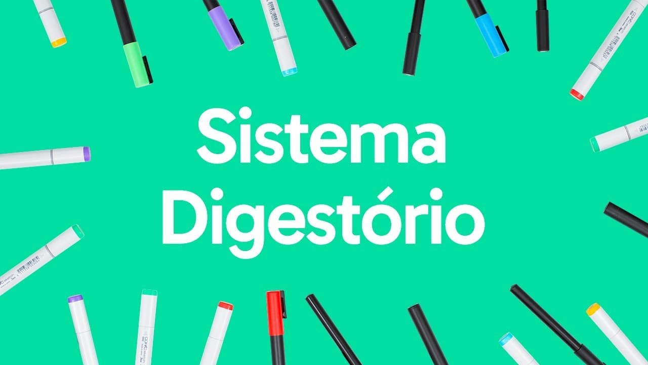 Thumbnail: SISTEMA DIGESTÓRIO | BIOLOGIA | QUER QUE DESENHE?