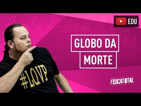 Thumbnail da aula: Dinâmica | força resultante centrípeta | Globo da morte | ENEM e vestibulares