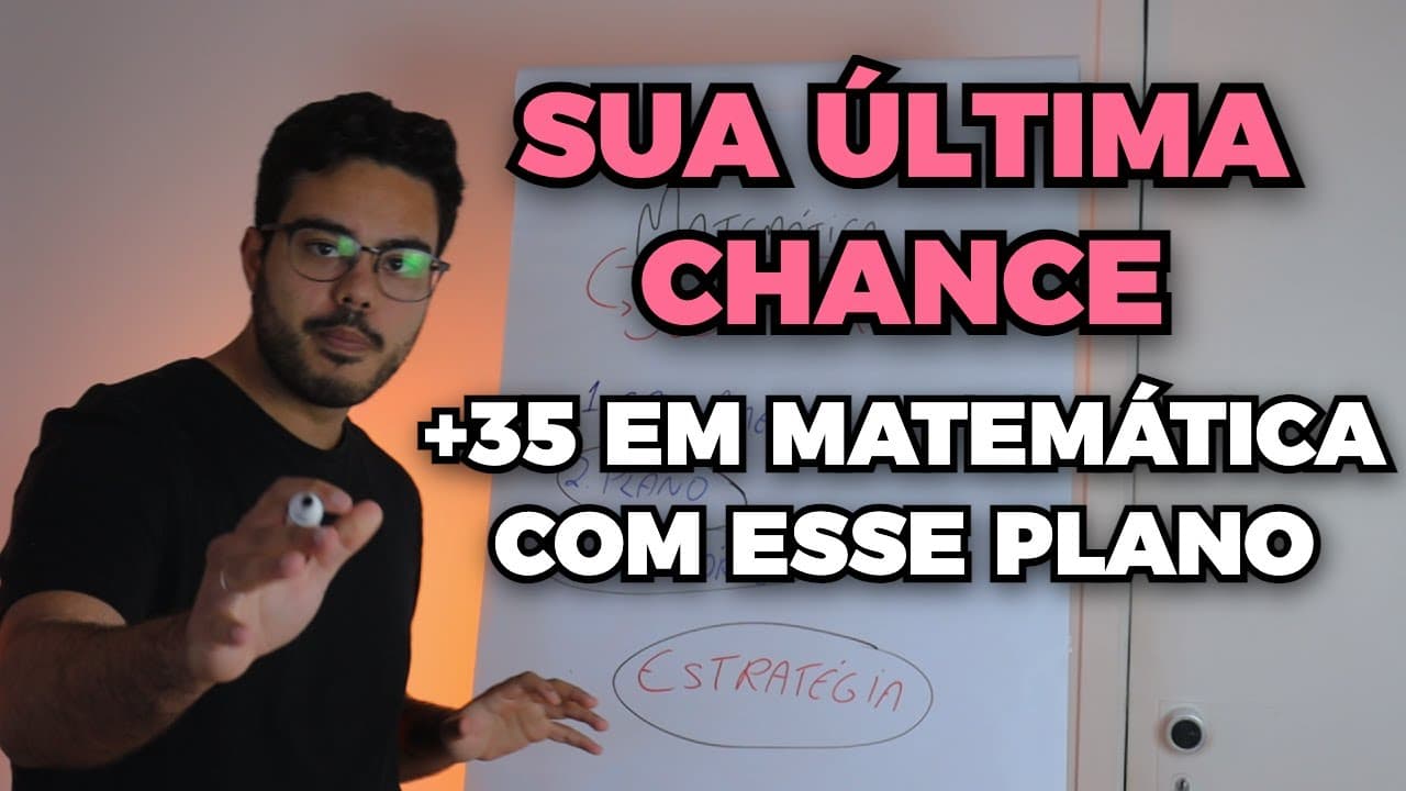 Thumbnail: COMO FICAR RÁPIDO EM MATEMÁTICA EM 2 SEMANAS