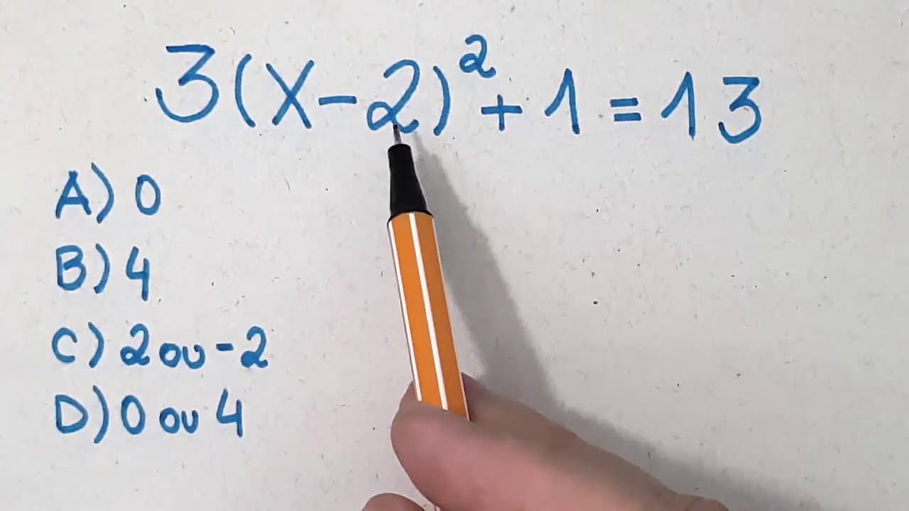 Thumbnail: 🔥 HELP MATEMÁTICA BÁSICA - Equação do 2º Grau - #107