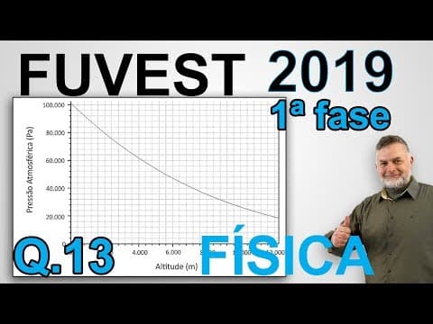 Thumbnail da aula: FUVEST 2019 1ª fase FÍSICA Q 13