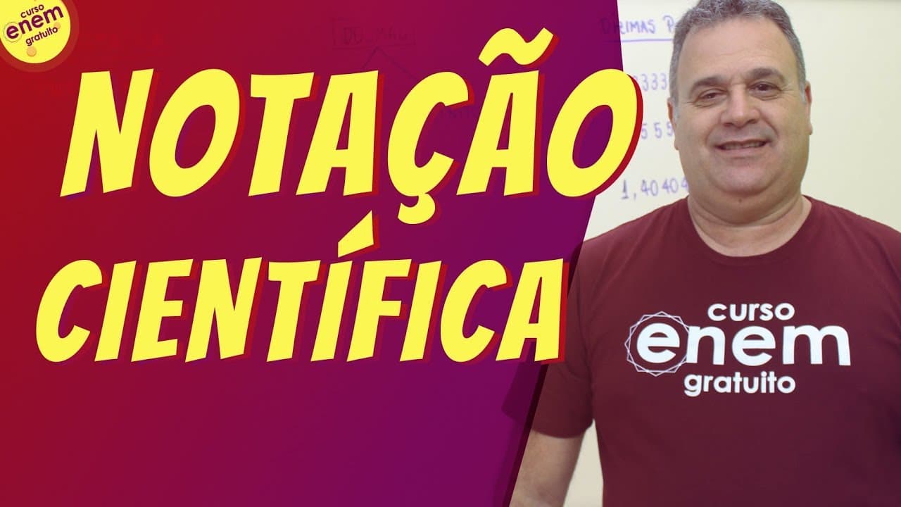 Thumbnail: NOTAÇÃO CIENTÍFICA | Resumo de Matemática para o Enem