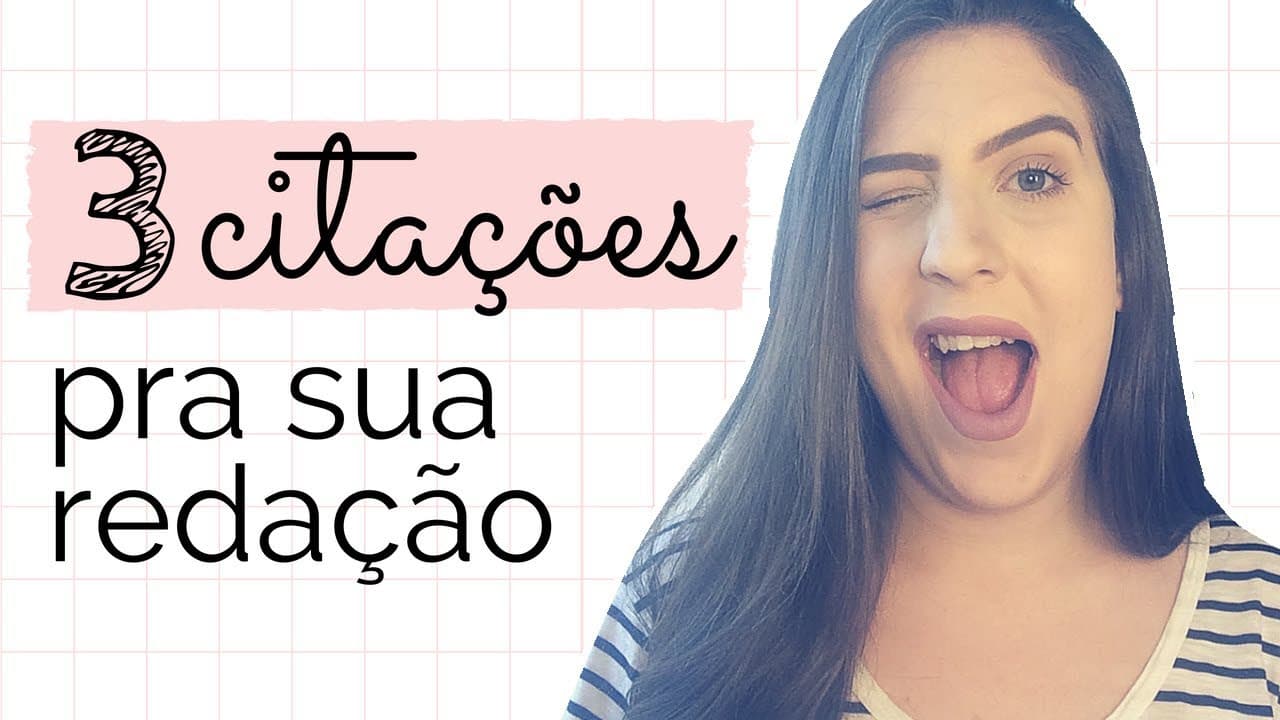 Thumbnail: Citações para a redação do Enem