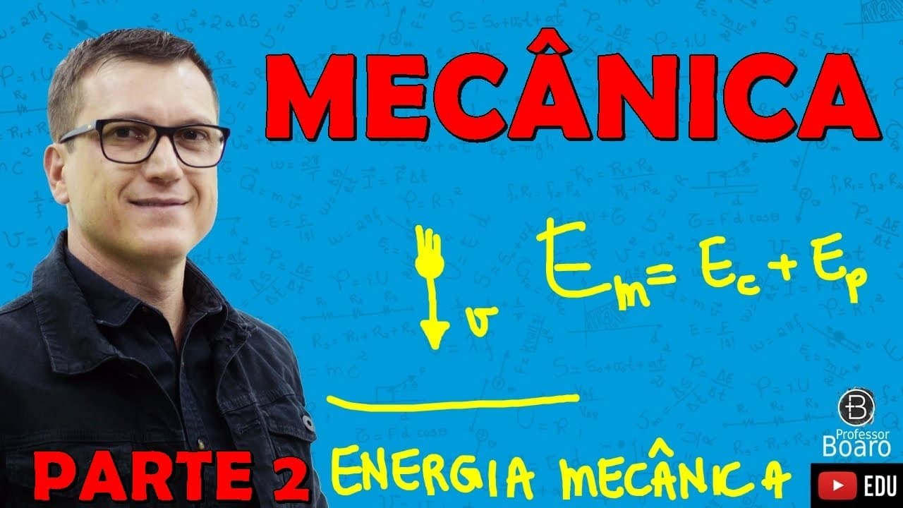 Thumbnail: REVISÃO ENEM - ENERGIA MECÂNICA  - Cai muuuuuuuuito  - DINÂMICA - #ENEM2021 - Parte 2