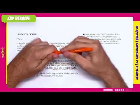Thumbnail da aula: DE ACORDO COM OS TEXTOS, OBSERVA-SE NA REGIÃO NORTEA COEXISTÊNCIA DE DOIS  (...) | AGRICULTURA