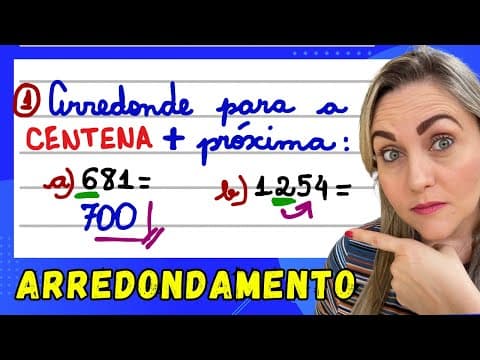 Thumbnail da aula: ARREDONDAMENTO DE NÚMEROS NATURAIS!!!! EXPLICAÇÃO DO CONTEÚDO! SISTEMA DE NUMERAÇÃO DECIMAL.