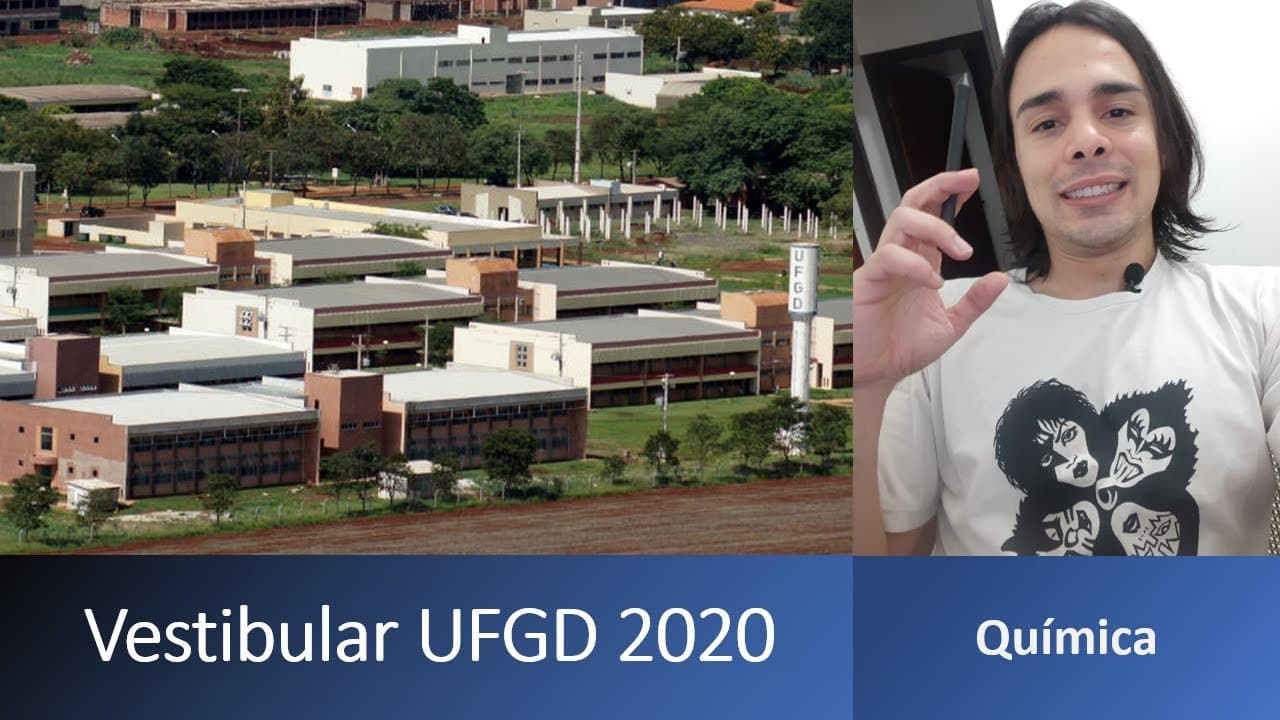 Thumbnail: Correção Vestibular UFGD 2020, Química