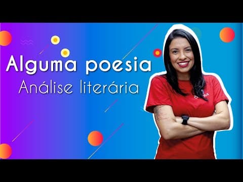 Thumbnail da aula: Alguma poesia I Análise literária [Fuvest] - Brasil Escola
