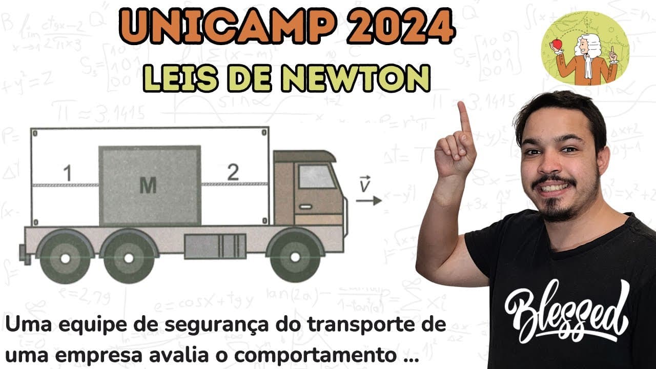 Thumbnail: ENEM 2023 - Uma equipe de segurança do transporte de uma empresa avalia o comportamento das tensões