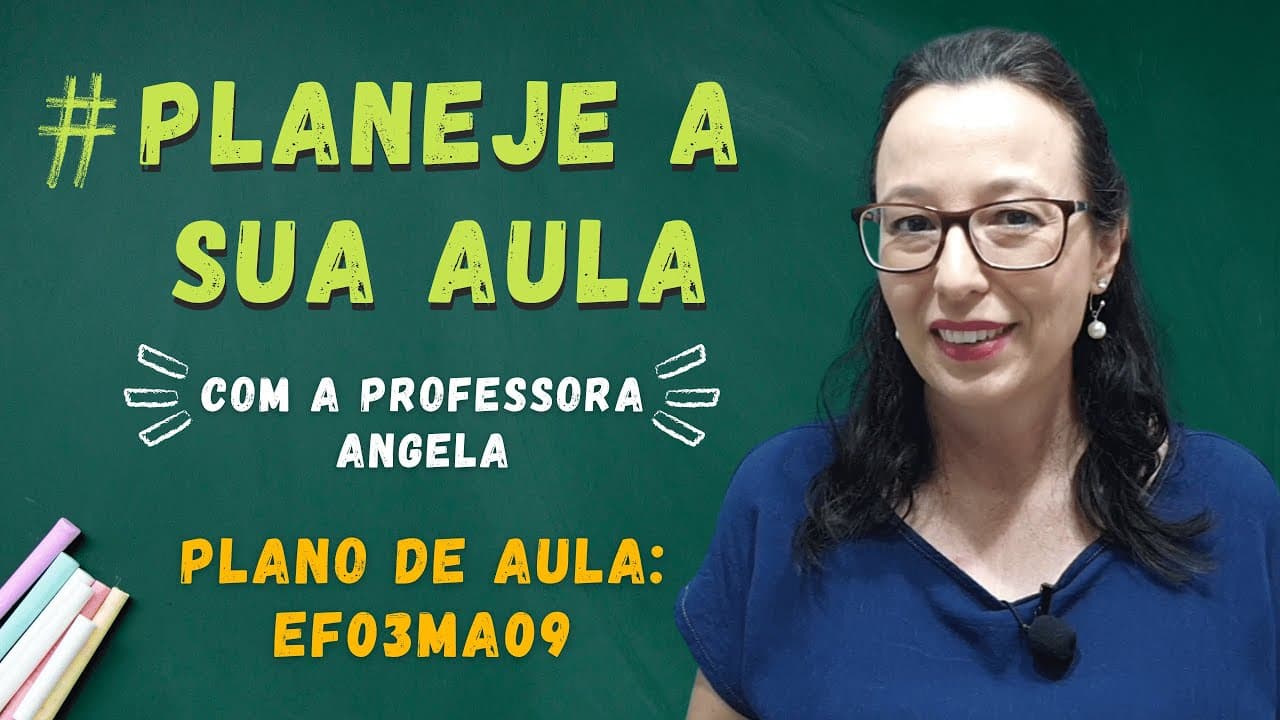 Thumbnail: Fração no 3º ano do Ensino Fundamental  - Habilidade EF03MA09 - Professora Angela