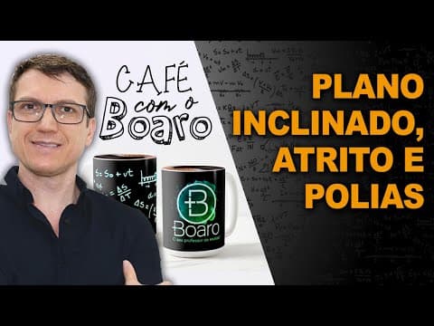 Thumbnail da aula: PLANO INCLINADO, ATRITO e POLIAS - Dinâmica - EXERCÍCIOS para REVISÃO de FÍSICA - EXC065