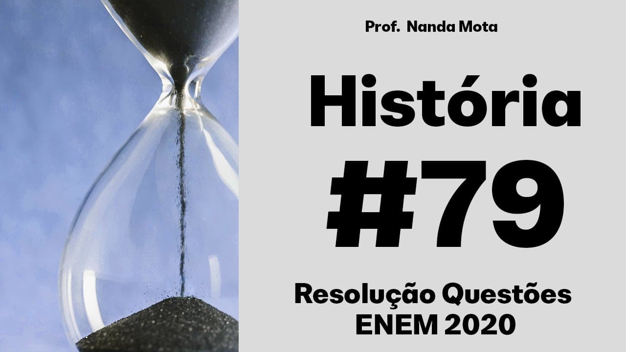 Thumbnail: ENEM 2020 - O fenômeno histórico conhecido como “tráfico de coolies” esteve associado diretamente