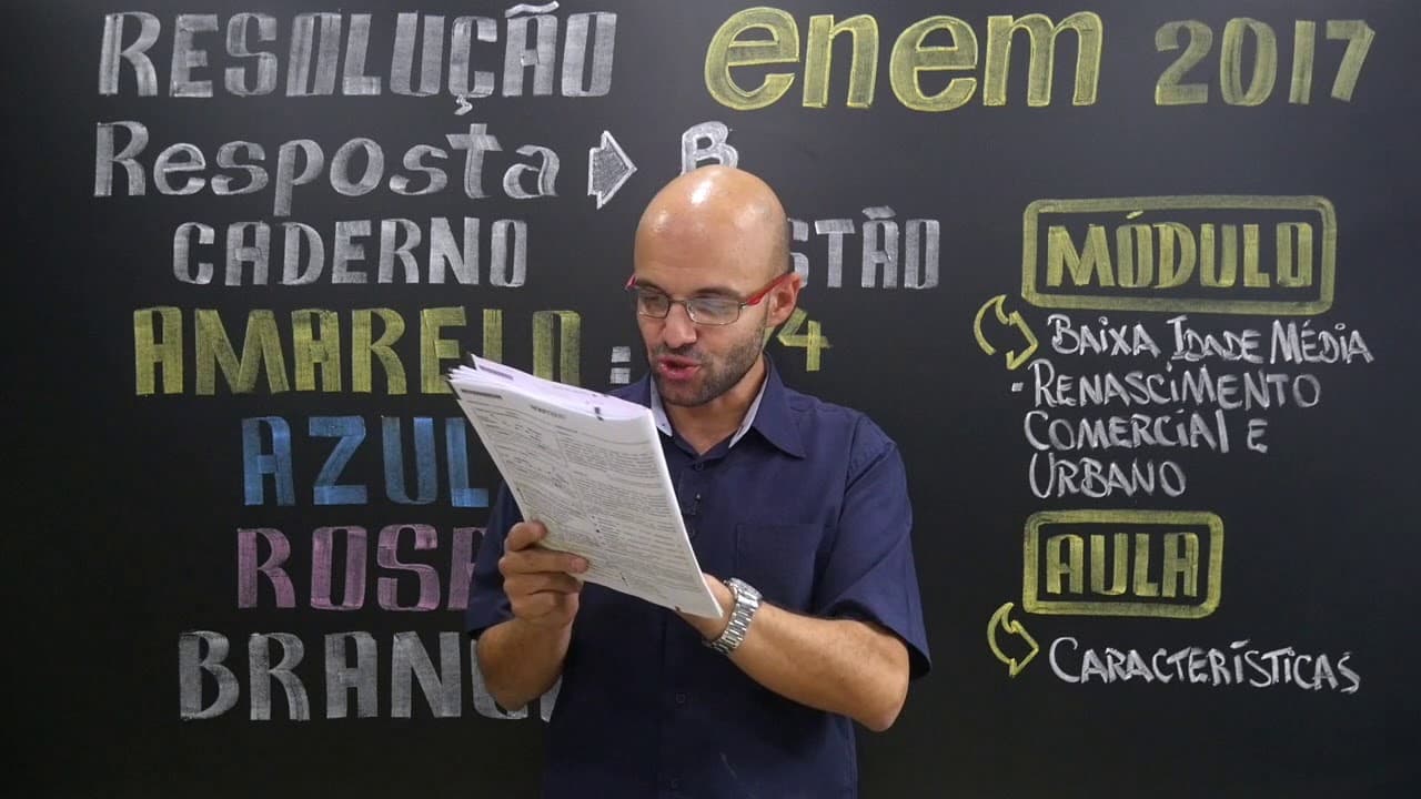 Thumbnail: ENEM 2017 - Questão 74 de História (Caderno Amarelo)