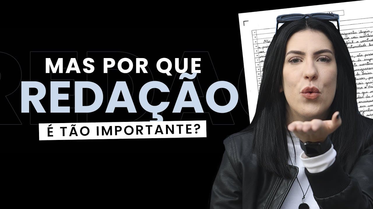 Thumbnail: Por que a redação é tão importante no Enem? | Luma por aí
