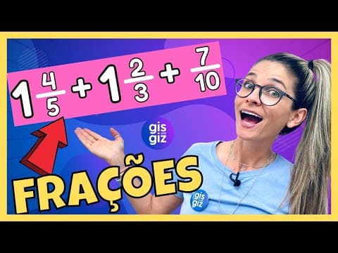 Thumbnail da aula: MATEMÁTICA BÁSICA - Como transformar uma FRAÇÃO em NÚMERO MISTO \Prof. Gis/ /Matemática Básica